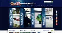 Desktop Screenshot of nameforaboat.com